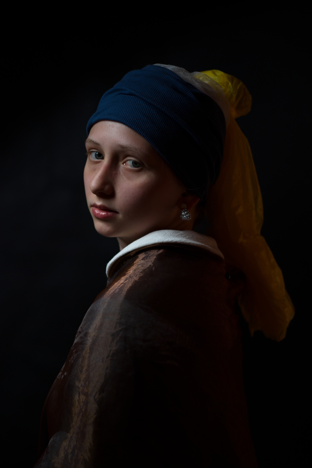 Pearl earring homage
